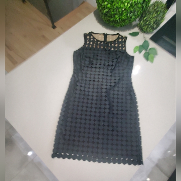 RALPH LAUREN Impeccable robe de qualité doublé, longueur midi avec crochet noir - Picture 2 of 10
